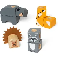Melissa & Doug Blockables Woodland Friends Playset Set (16pc)