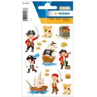 Herma Opgeblazen piratenstickers