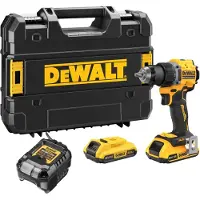 DeWalt DCD794D2T-QW 18V Li-ion Accu Schroef-/boormachine Set (2x 2.0Ah Accu) In TSTAK