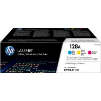 HP 128A Toners Combo Pack