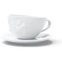Tassen Koffiekopje en schoteltje Happy van TASSEN