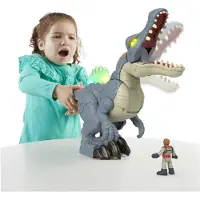 Mattel Jurassic World Imaginext Ultra Snap Spinosaurus Met Licht En Geluid