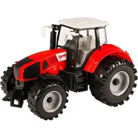 Toi-Toys Tractor met Frictie Rood, 19cm