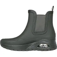 SKECHERS Chelsea boots 'Uno Rugged Dancing In The Rain' olijfgroen
