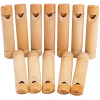 Colorations versier je eigen houten schuiffluitje, 12st