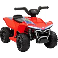 AIYAPLAY - Elektrische kinderauto - PP - 71x40,5x45cm - Rood
