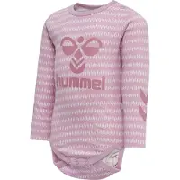 Hummel Body l/ä - hmlEsme - Heather Rose - - 74 - Body L/Ä