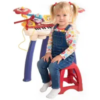 AIYAPLAY - Elektronische toetsenbordset voor kinderen - kunststof - 74x32,2x71cm - multicolor
