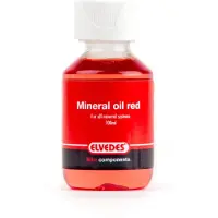 Elvedes Minerale olie voor hydraulische schijfremmen - 100 ml - rood