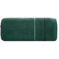 Eurofirany Suzi Handdoek 70x140cm Donkergroen 100% Katoen 500g