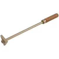 Ks Tools 9639533 Brozeplus driehoekige plaatschraper 420 mm