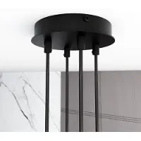 Emibig Modus 4 Hanglamp Zwart - Stijlvol en Modern
