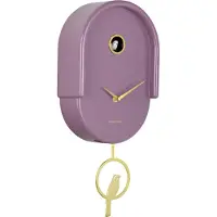 Karlsson wandklok tweet light mauve