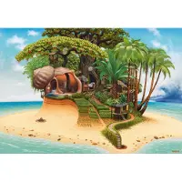 Castorland puzzel zomer Madeira 1000 stukjes speelgoed puzzel.