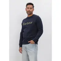 Barbour Heren Truien & Vesten Pique Applique Crew - Donkerblauw - Maat XL