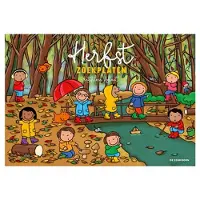 Eenhoorn Kamishibai Herfst zoekplaten