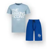 Vingino Boys Wenko Pyjama Dusk Blue Size: XXS | Nightwear Outlet | kids | Blauw