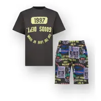 Vingino Boys Wasoy Pyjama Mettalic Grey Maat: L | Pyjama's Outlet | kids | Grijs