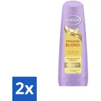 Andrélon Conditioner Stralend Blond - 200 ml x2