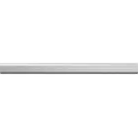 vidaXL Kaststang 2 pcs Zilver 764 x 15 x 29 mm Aluminiumlegering