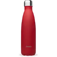 Qwetch - Isothermische fles - Originals Granite Rood- 500ml