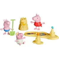 Pipsa Possu PEP Peppa Pig: De broertjes en zusjes op het strand