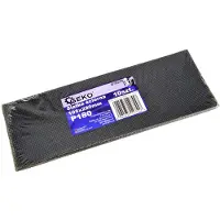 GEKO Schuurgaas - Dubbelzijdig - Siliconen Carbide - Waterbestendig - 105x280 mm - Korrel 180 - 10 stuks
