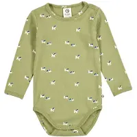 Müsli Rompertje/body navy / groen / wit