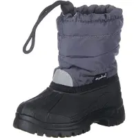 Playshoes Snowboots grijs / zwart