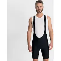 Rogelli Power Korte Fietsbroek - Met Bretels - Heren - Zwart - XL