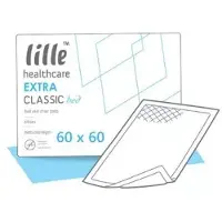 Lille Healthcare Lille Classic Bed Super 60 x 60 cm - 1 paquet de 30 protections