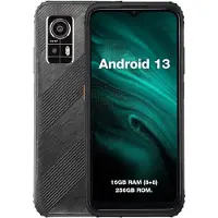 AGM Mobile H6 dunne robuuste waterdichte en schokbestendige Android Smartphone 8 GB, 256 GB, 50 MP, Android 13, Zwart