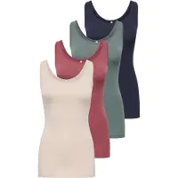 ONLY - ONLLIVE LUV SAL S/L TANK TOP 4-PACK JRS - Meisjes - Tops