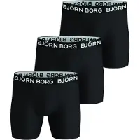 Björn Borg Sports Boxer 3-pack Zwart | Maat: XS