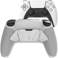 Cs consoleskins CS eSports Controller geschikt voor PS5 / PC – Paddles + 3m Kabel – Pro Wit