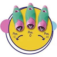 Stabilo Ergonomische schoolpen STABILO EASYbirdy, A, berry/roze, linkshandig.