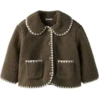Lil´ Atelier Tussenjas bruin / wit