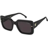 Carrera Zonnebril - - 3085/S 807/K2 - Zwarte kunststof montuur - Wayfarer - Verwisselbare UV400 lenzen