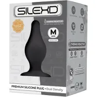 Silexd - Model 2 Dual siliconen Butt plug - Large