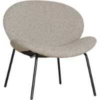 Happy Garden SACHA taupe gevlekte stoffen fauteuil