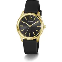 GUESS Analoog horloge 'Chip' goud / zwart