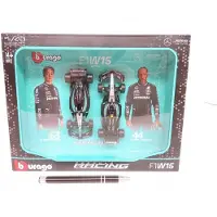 Bburago F1 Mercedes-Benz racewagen set 1:43 Russell cadeau.