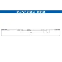 Ate 24.3727-3425.2 Handremkabel