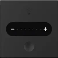 Livolo | Zwart | SR | Module | Slide-Dimmer | Wisselschakelaar | Smart