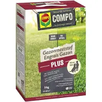 Compo Gazonmest | | 3 kg (60 m², Anti-onkruid, Anti-mos)