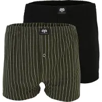 Ceceba Boxershorts donkergroen / zwart / wit