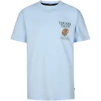 Petrol Industries Shirt lichtblauw / bruin / mosterd / groen