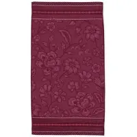 Pip studio Douchelaken Jasmin Jacquard Dark Pink (55 x 100 cm)
