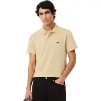 Lacoste Geel poloshirt 2 knoops
