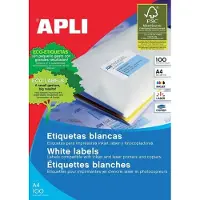 APLI witte etiketten ft 70 x 50,8 mm (b x h), 1.500 stuks, 15 per blad (1295)